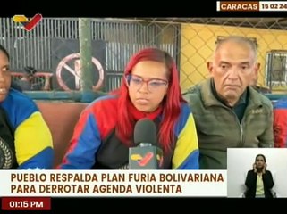 Download Video: Caraqueños respaldan a la Furia Bolivariana para defender la paz del país