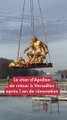 Le char d'Apollon de retour à Versailles après 1 an de rénovation