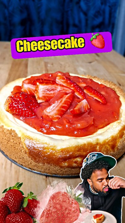 Mon cheesecake fraise ‍
