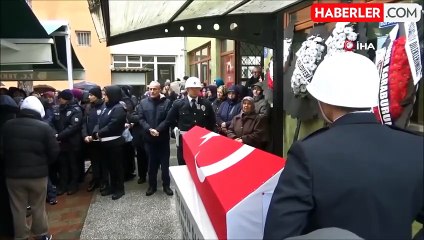 Eski eşi tarafından öldürülen polis memuru Sevda Kuş son yolculuğuna uğurlandı