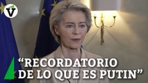 Von der Leyen: la muerte de Navalny es 