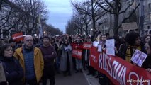 Navalny, manifestazione fuori dall'Ambasciata russa a Berlino