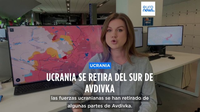 Mapas de la Guerra en Ucrania: Rusia avanza en Avdivka mientras Ucrania se queda sin munición