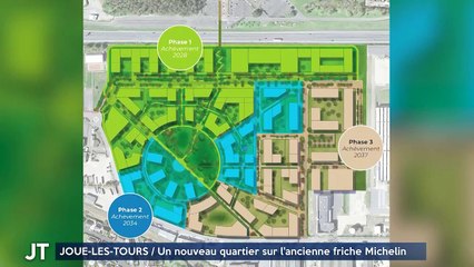 JOUÉ-LÈS-TOURS / Un nouveau quartier sur l'ancienne friche Michelin