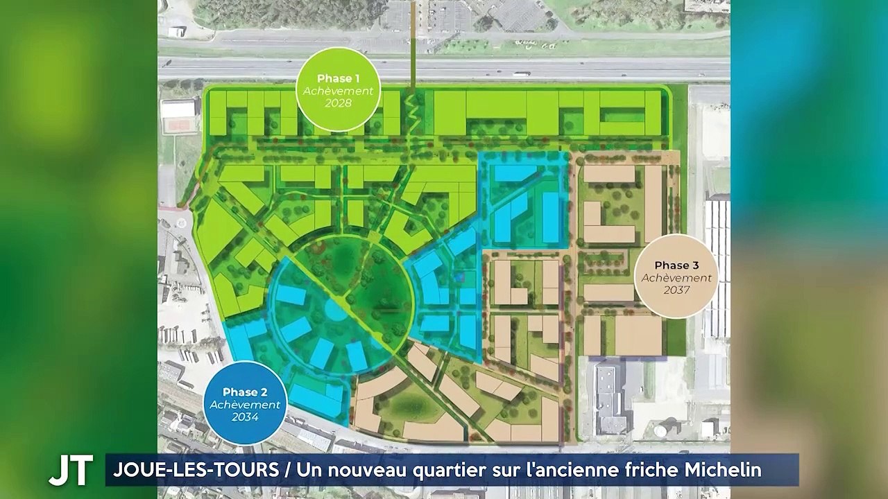JOUÉ-LÈS-TOURS / Un nouveau quartier sur l'ancienne friche Michelin