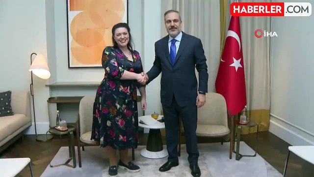 Dışişleri Bakanı Fidan, Birleşik Krallık Avam Kamarası Dış İlişkiler Komitesi Başkanı Kearns ile görüştü