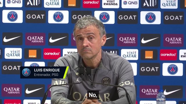 Luis Enrique: El equipo está por encima de las individualidades, es nuestro mensaje