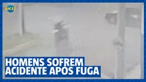 Homens fogem de abordagem policial e acabam presos após batida