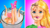 From Poor Doll To Rich Doll Makeover *Best Barbie Gadgets and Crafts*