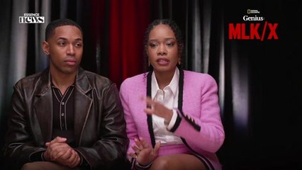 WATCH: Kelvin Harrison Jr. and Weruche Opia Talk Breathing New Life Into The Legacies of Martin And Corretta For 'Genius: MLK/X'