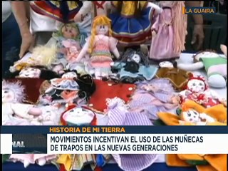 La Guaira | Movimiento Rochelero impulsan el uso de muñecas de trapos en la juventud