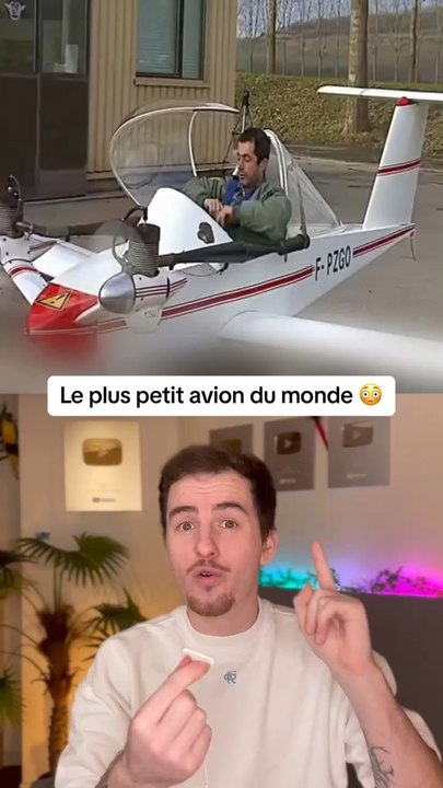 Le plus petit avion du monde ! 