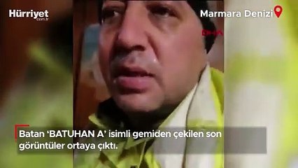 Batan gemiden son görüntüler ortaya çıktı