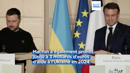La France continue à soutenir à l'Ukraine