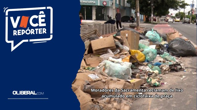 Moradores da Sacramenta reclamam de lixo na beira da pista da Senador Lemos, em Belém