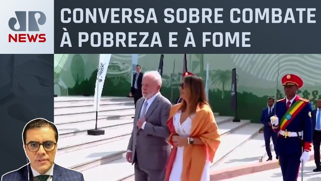 Lula se reúne com Abiy Ahmed, primeiro-ministro da Etiópia; Cristiano Vilela comenta