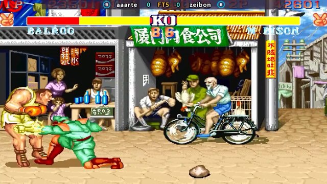Street Fighter II' Champion Edition - FT5 - aaarte Vs zeibon