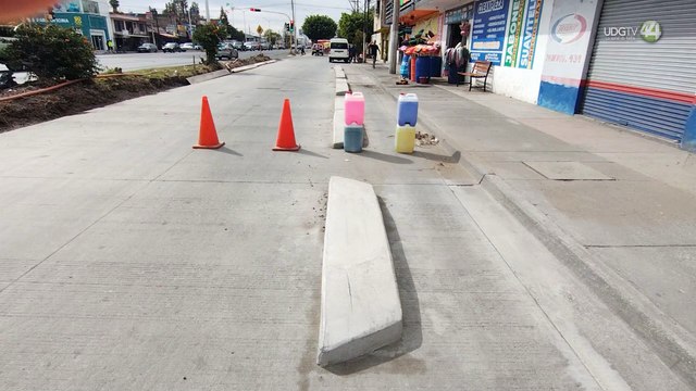 Gobierno de Jalisco construye ciclovía en zona comercial de Ocotlán, sin consultar a comerciantes