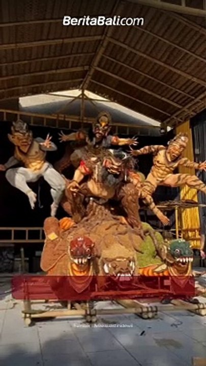 Ogoh-Ogoh ST Eka Laksana Banjar Gaduh, Sesetan, Denpasar. Gagah Semeton!