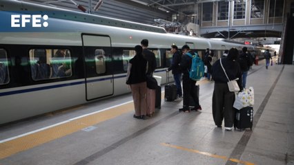 La fiebre de viajes en China durante el Festival de Primavera