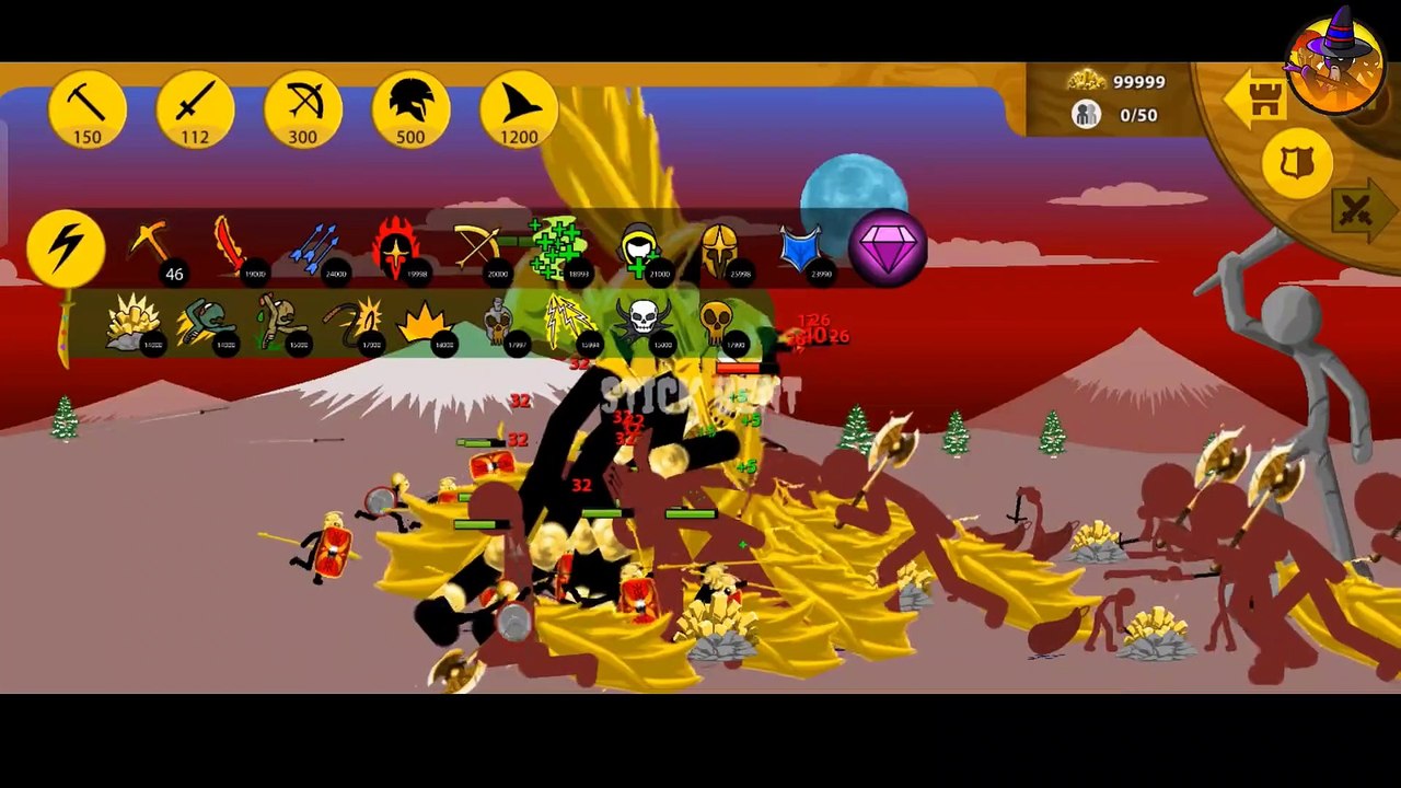 UPGRADE MAX POWER ALL SKIN GIANT + SUMMON X9999 GIANT AND UNLOCK ICON | STICK WAR LEGACY| STICK BENT