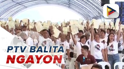 Libo-libong ARBs sa Caraga Region nabiyayaan ng e-title