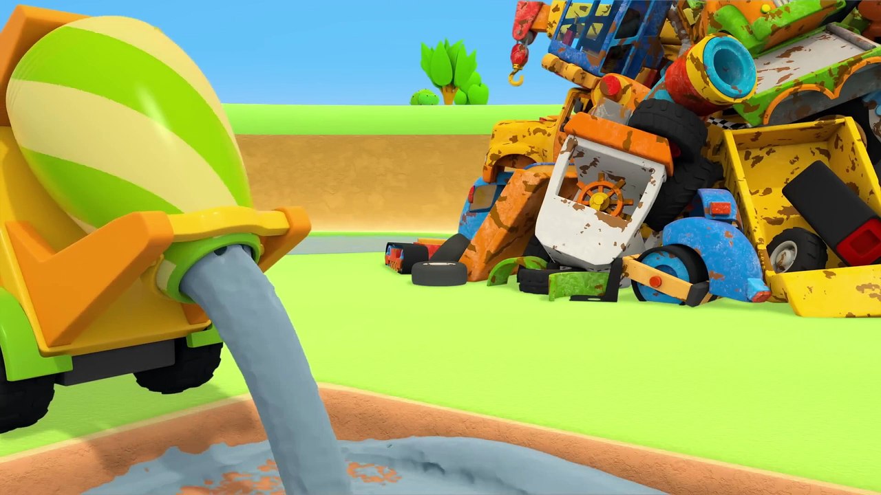 Sing with Leo! The Bulldozer song for kids. Learn street vehicles with baby songs. Nursery rhymes