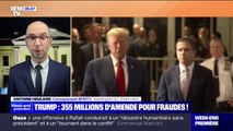 Donald Trump condamné à payer 355 millions de dollars d'amende pour fraudes