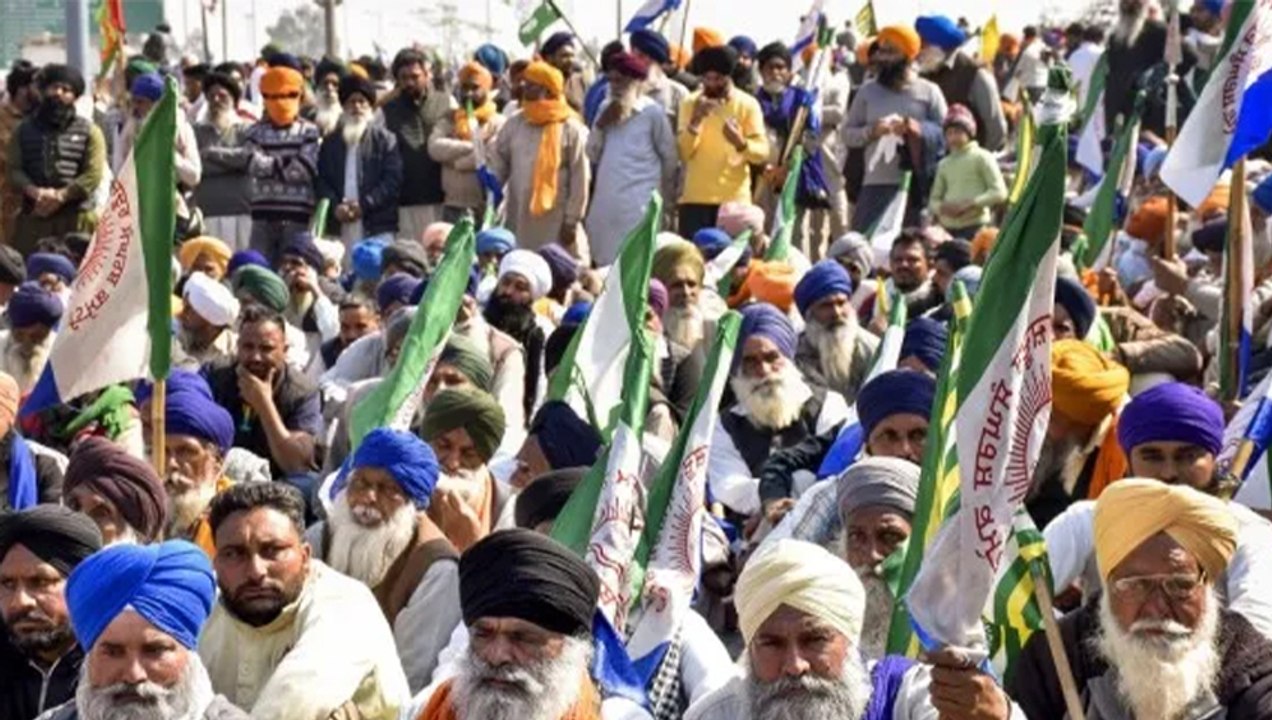 Farmers' Protest:किसानों के 'दिल्ली चलो' मार्च का पांचवां दिन,मुजफ्फरनगर में एक 'महापंचायत' का आयोजन