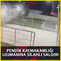 Pendik Kaymakamlığı lojmanı önündeki polis noktasına silahlı saldırı