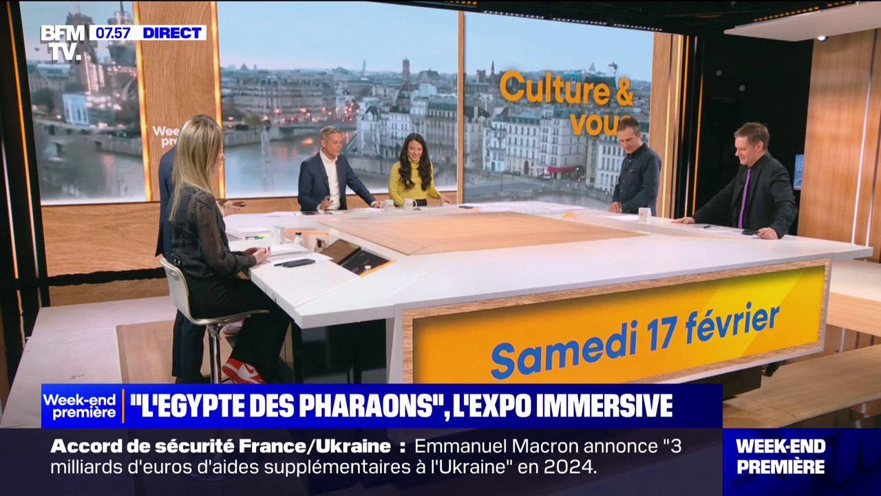 Paris: "l'Égypte des Pharaons", la nouvelle exposition immersive de l'Atelier des Lumières