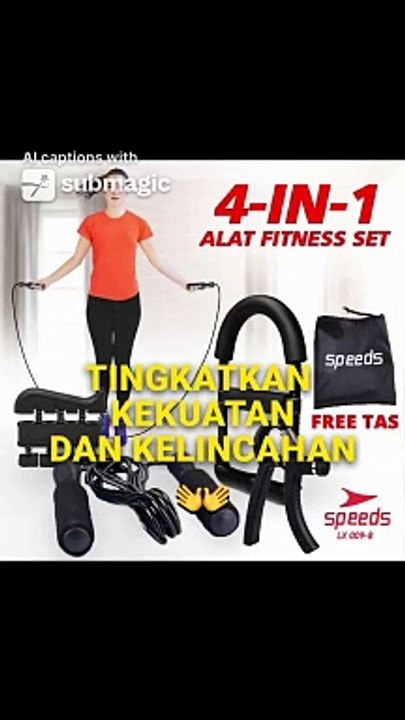 Tingkatkan kekuatan dan kelincahan tangan Anda dengan alat latihan 4 in 1  Latih berbagai grup otot tangan dengan efisien!