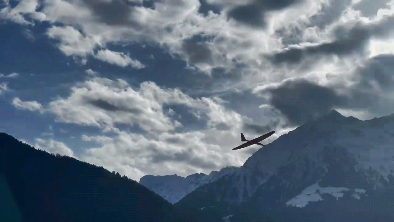 Hangflug, wood curst L am Haushang West