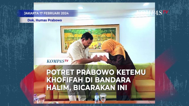 Potret Prabowo Ketemu Khofifah di Bandara Halim, Bicarakan Ini