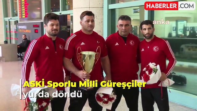 ASKİ Sporlu Güreşçiler Rıza Kayaalp ve Ali Cengiz Avrupa Şampiyonası'ndan Gümüş Madalya İle Döndü