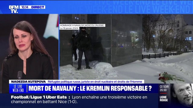 Mort d'Alexeï Navalny: Un grand choc pour tout le monde russe , explique Nadezda Kutepova, réfugiée politique russe