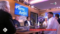 Le comédien Pierre Arditi est revenu sur les différents malaises dont il a été victime sur scène ces derniers moisPierre Arditi dans C à Vous