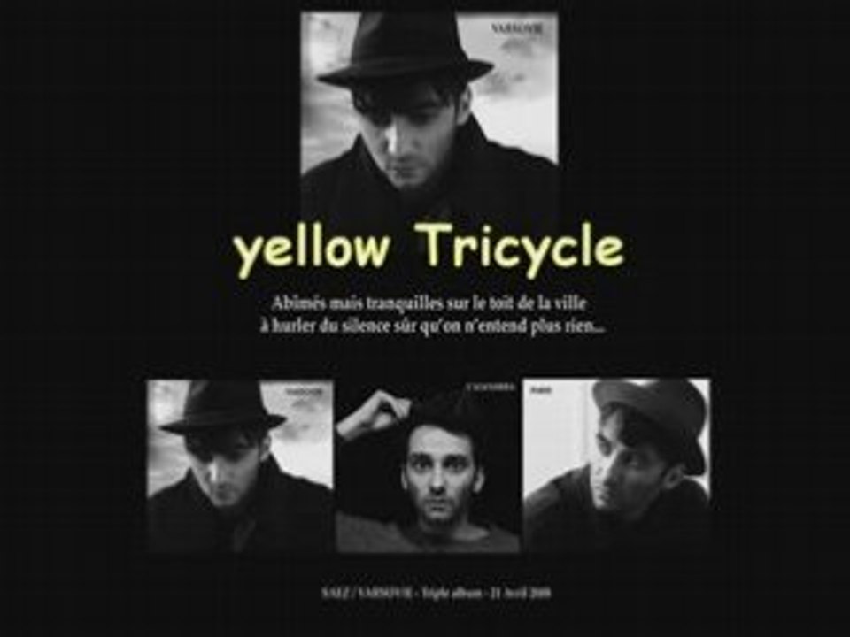 DAMIEN SAEZ-Yellow Tricycle-