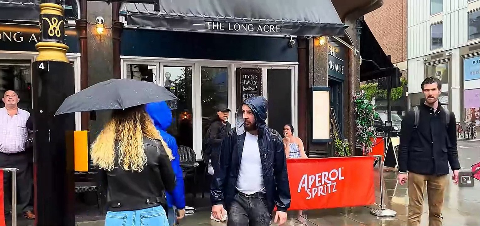 London Rain Walk Compilation Video 2