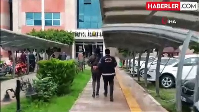 Hatay'da kamu malına zarar verme ve hırsızlık olayının şüphelisi 4 şahıs yakalandı