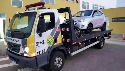 Hyundai Ix35 furtado é localizado pela PM no Pioneiros Catarinenses