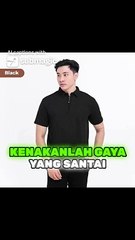 KENAKAN GAYA SANTAI DAN RAPI DENGAN KAOS POLO SHIRT PRIA INI! ✨