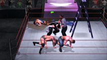 WWE Jeff Hardy vs John Cena vs Randy Orton vs Rob Van Dam Ladder match | Here comes the Pain