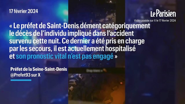 Saint-Denis : un homme gravement blessé après une collision avec la police municipale
