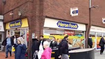 New barriers go up around Walsall Town centre.