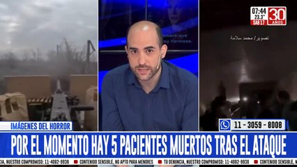 Tropas israelíes bombardearon un hospital en Gaza: al menos cinco pacientes muertos tras el ataque