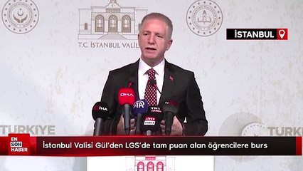 İstanbul Valisi Gül'den öğrencilere burs müjdesi