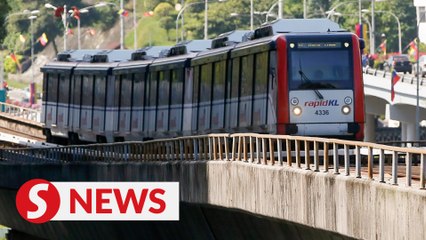 下载视频: Commuters heave a sigh of relief as Ampang LRT route reopens