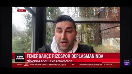 Sercan Hamzaoğlu: Rize'de yağmur maç saatine kadar devam ederse maç ertelenebilir