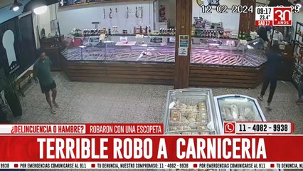 Terrible robo en una carnicería: se llevaron plata, celulares y dos cortes de carne